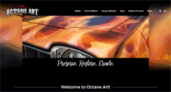 Desktop Screenshot of octaneart.ca
